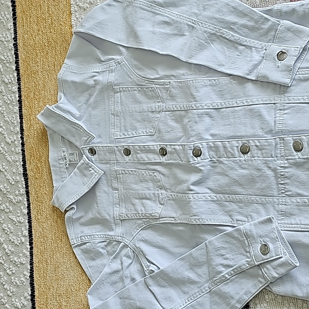 White Denim Jacket